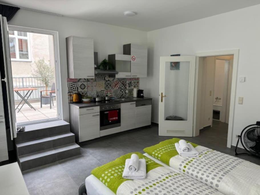 Klein Aber Fein Mit Terrasse Appartement Wenen Buitenkant foto